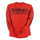Harley-Davidson Kandahar Red Devil Long Sleeve T-Shirt Mens