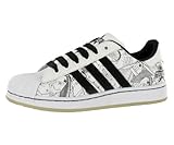 IMAGE OF Adidas Men's Superstar Sign Off Casual Shoe Black, White (10.5)