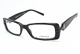  - VERSACE 3104 Black 638 Optical Eyeglasses Frame