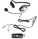 Altec Lansing AHS302USB USB and Standard Stereo Behind-the-Neck Folding Headset