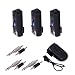 PT-04A 2 in 1 Radio Wireless Flash & Studio Trigger x 3 Receivers for Nikon Canon Pentax,Olympus Systems