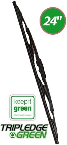 Tripledge Green Wiper Blades 24"