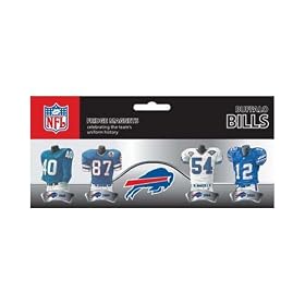 Buffalo Bills Uniform Magnet Set (4 Pack)