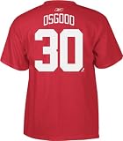 Detroit Red Wings Reebok Chris Osgood #30 Red Classic Jersey Tee