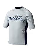 Body Glove Deluxe Short Arm Lycra Rash Guard Shirt (Silver/Navy, Small) 41NnMZRLXZL. SL160 Body Glove Deluxe Short Arm Lycra Rash Guard Shirt (Silver/Navy, Small)