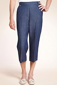 Classic Collection Pure Cotton Cropped Denim Trousers
