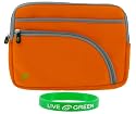 Non-OEM Amazon Kindle DX 9.7 Tri-Pocket Sleeve Case - Orange