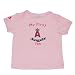 Majestic Infant Baby MLB Los Angeles Angels of Anaheim My First Tee T-Shirt - Pink