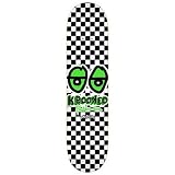 Krooked Checker Eyes Skateboard Deck - 8.06 in. x 32.0 in.
