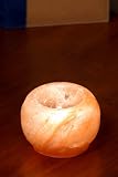 Rock Salt Tea Light Candle Holder