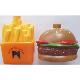 Burger and Fries Fun Party String Lights (SJ) by Custom Phones - Fun Home Products