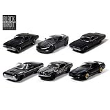 Set of 6 Black Bandit Collection 1 64 by Collectable Diecast