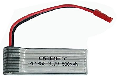 OBBEY® 6pcs Generic 3.7v 500mah 25c lipo battery with X6 charger for UDI U817 U817C U817A U818A WLtoys V959 V969 V979 V989 V999 V929 V949 V212 V222 RC Quadcopter