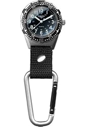 Dakota Men's Aluminum Backpacker Clip Watch