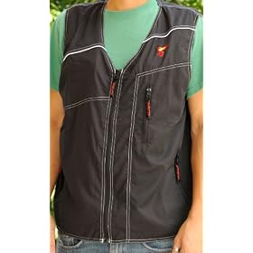 Sound Demon Audio Vest Black, Male, Medium