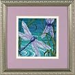 Dragonfly Pair 5x5 Mini Needlepoint Kit