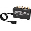 Behringer UFO202-BK USB Audio Interface Vinyl Recording...