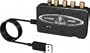 Behringer UFO202-BK High-Quality USB Audio Interface Vinyl Recording Bundle, Black