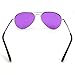 Enimay Mens The Hangover Bradley Cooper Colored Aviator Poker Sunglasses Purple