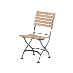 Siena Garden 335812 Klappstuhl Peru, schwarz L 56 x B 45 x H 88 cm