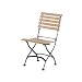 Siena Garden 335812 Klappstuhl Peru, schwarz L 56 x B 45 x H 88 cm