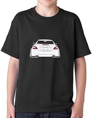 Candow Kid T-Shirt Nissan Maxima Swme Kids Graphic Tees Black Medium