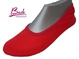Produkt-Bild: BECK Gymnastikschuhe, Turnschuhe Nr. 060 Baumwolle rot