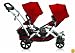 Kolcraft Contours Options Tandem Stroller, Ruby