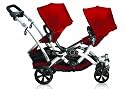 Kolcraft Contours Options Tandem Stroller, Ruby