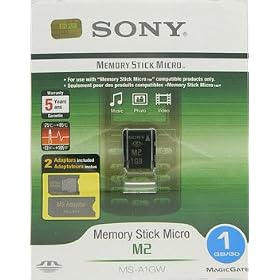 Sony Memory Stick Micro 1GB (Retail Package)