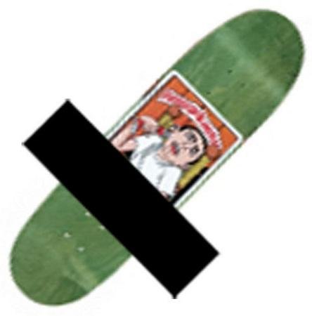 Childrens Toyshop  Sporting Goods : Blind Handboard - Mariano Skateboard Deck - 3.9 in. x 14.0 in.