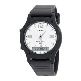 Casio Mens Ana-Digi Dual Time Watch #AW49HE-7AV by Casio