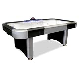American Legend Interactive 7-Foot Lighted Rail Air Hockey Table