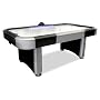 American Legend Interactive 7-Foot Lighted Rail Air Hockey Table