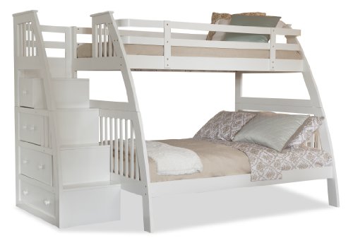 Buy Canwood Ridgeline Bunk Bed With Built In Stairs Drawers Twin