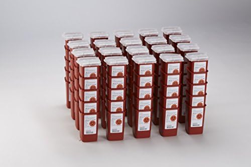 1 Qt. Sharps MailBack Kit- Case of 100 containers