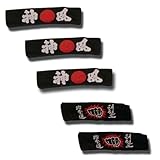 Shogun martial arts headbands - set of 5 (AHB 5x2, 7x3)