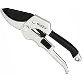 Gonicc 8" Razor Sharp Bypass Pruning Shears for Gardeners And Tree Trimmers Secateurs, Long Lasting Sharpness pruners, Hand Pruner, Gardening Scissors, 1" Cut. 100% Lifetime Guarantee.