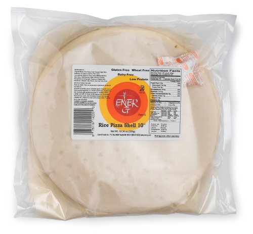 Ener-G Foods Rice Pizza Shells 10, 18.34-Ounce Package by Ener-G Foods
