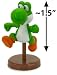 Yoshi ~1.5" Mini Figure [Super Mario Choco Egg Mini-Figure Selection Series - NO CANDY] (Japanese Import)_s-1
