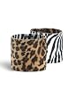 Reversible Animal Print Boot Toppers Shoe Accessories (Standard-1)