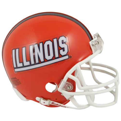 Riddell Illinois Fighting Illini Replica Mini Helmet