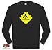 TISCHTENNIS SPIELER CROSSING #2 Longsleeve-T-Shirt Schwarz XL