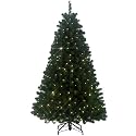 1.8m (6ft) Black Arctic + Warm Leds Christmas Tree from Tree Classics