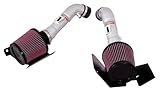K&N 69-7071TS 69 Series Silver Typhoon Air Intake System