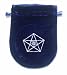 Blue Velvet Triple Pentagram Tarot Bag