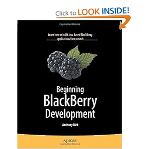 Beginning BlackBerry Development - Anthony Rizk 