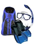 US Divers Travelers Sideview LX Dry Snorkel Set US Divers Travelers Sideview LX Dry Snorkel Set