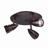 DVI DVP2783CH 3 Light Bullet Track Pan Directional Spot Light