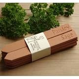 from Nutscene Herb Labels (Terracotta)  - Set of 8, Ideal Garden Gift Set
